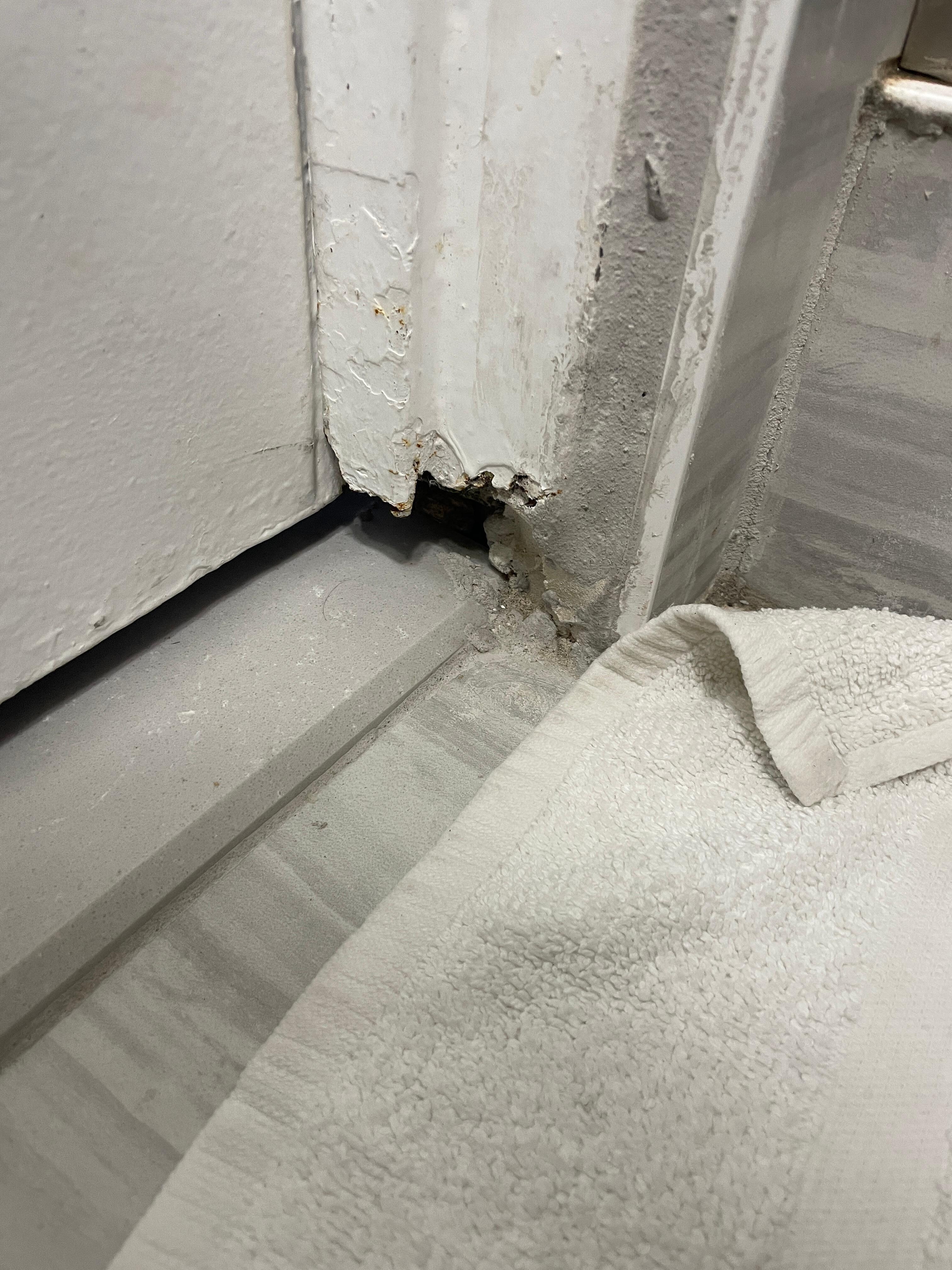 Bathroom door