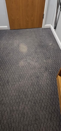 Stains on carpet