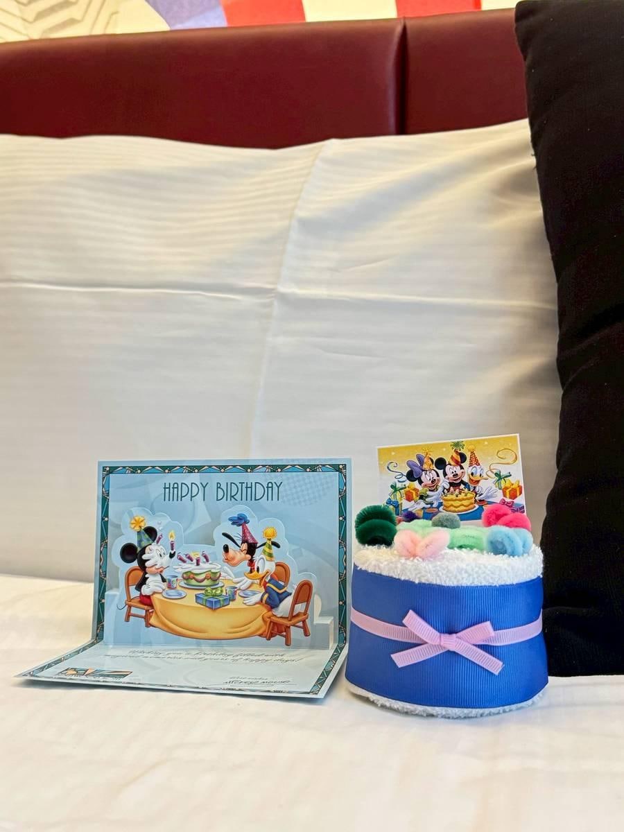 バースデータオルケーキ＆カード