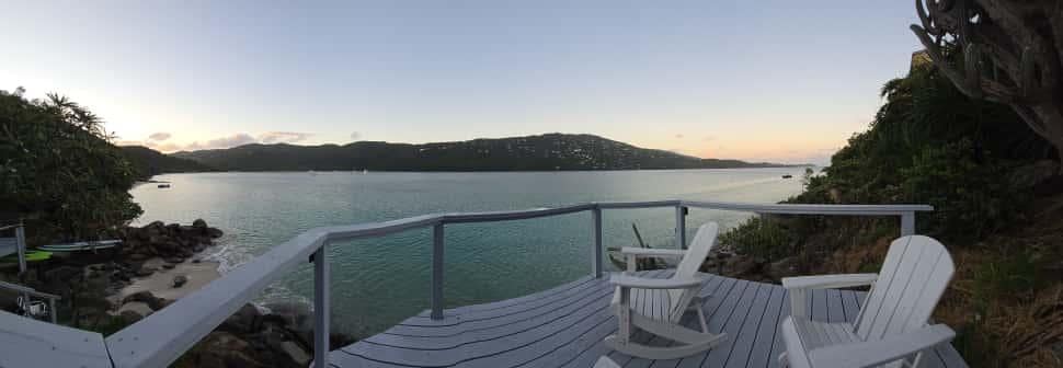 View from one of the beach decks
