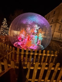 Square below our terrace