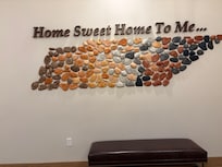 On wall in HeartSong resort- awesome place!