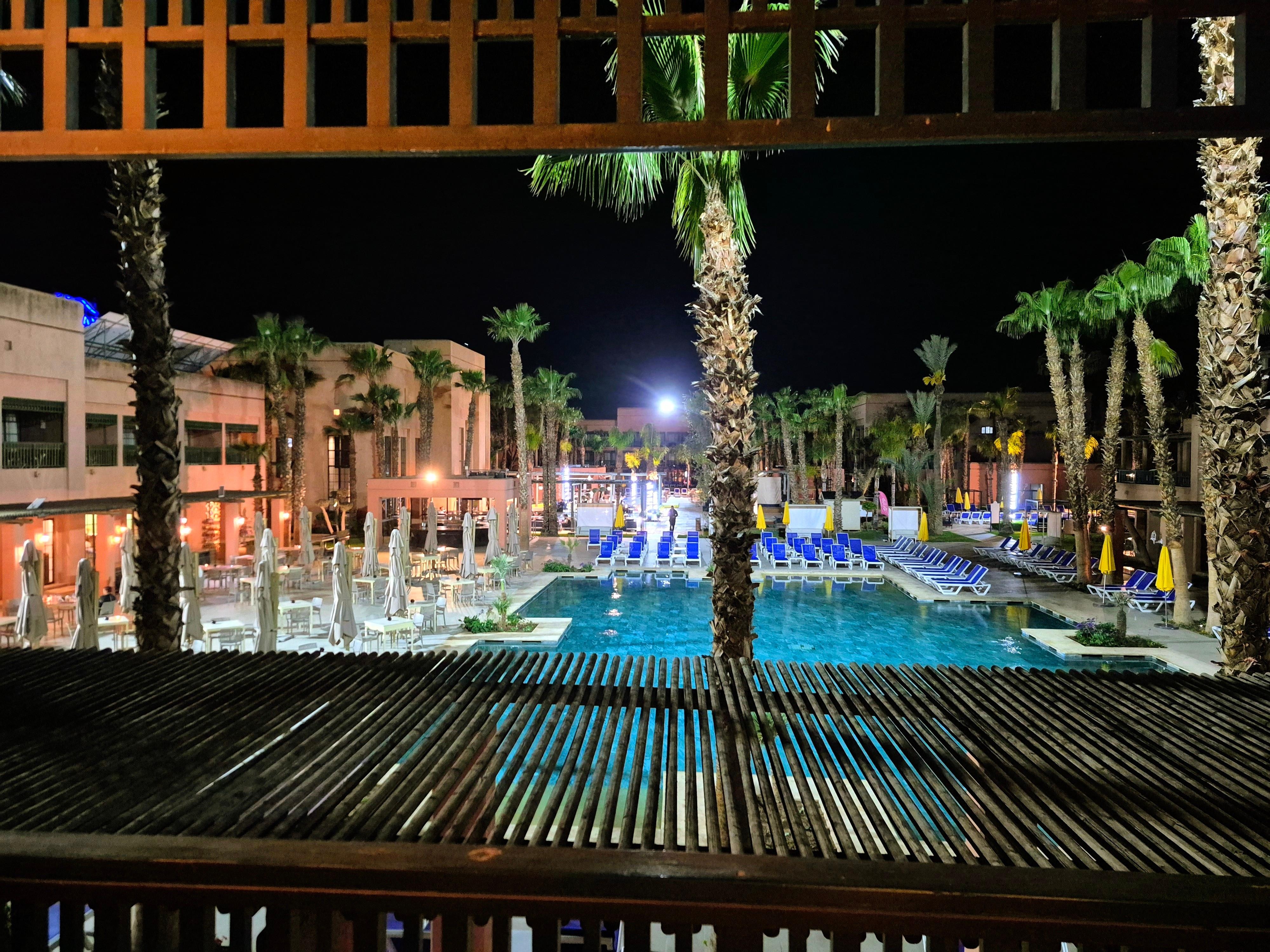 View from room on 2nd floor