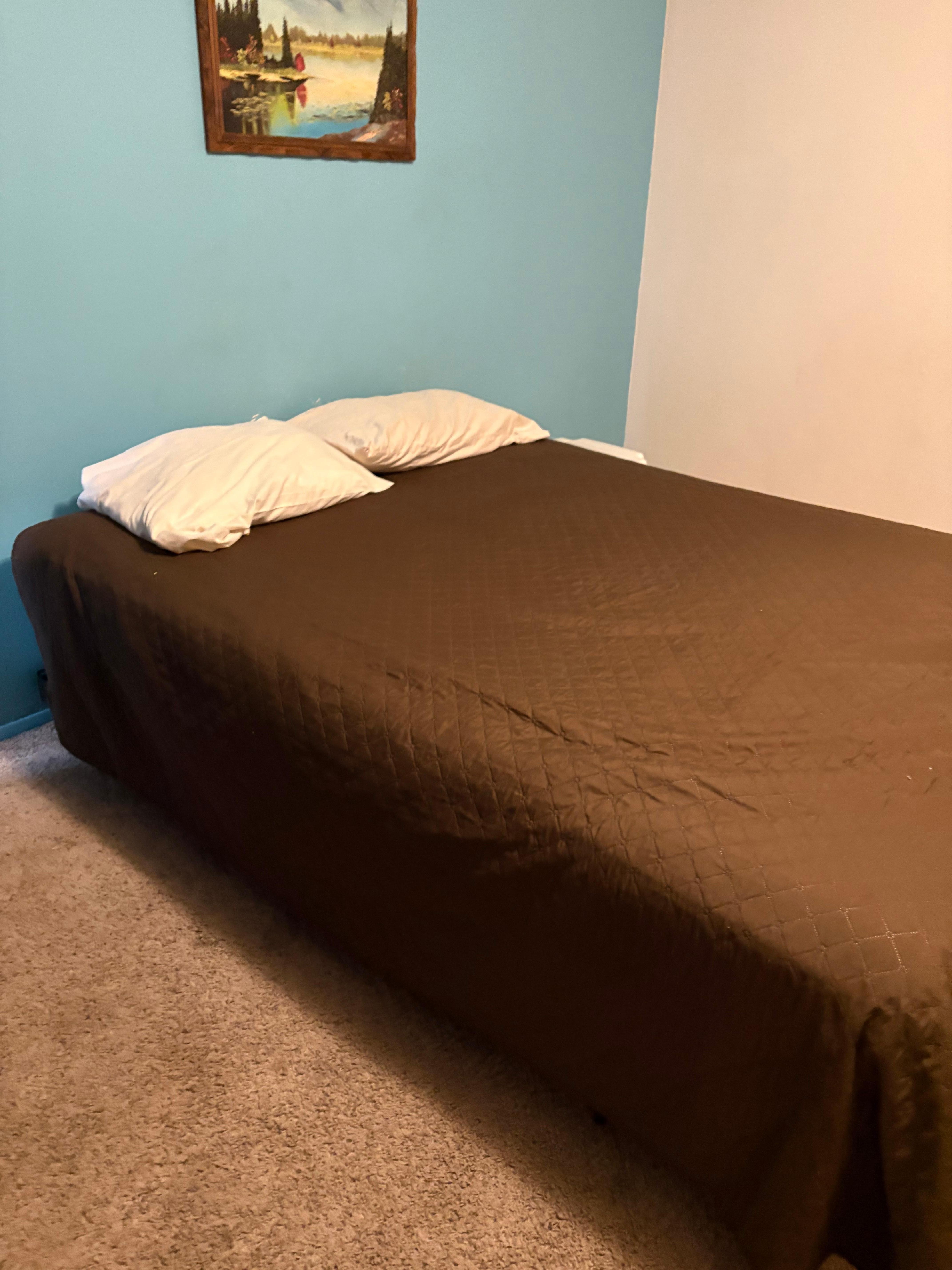 Bed two feet off the floor