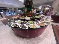 Selection at Saturday buffet