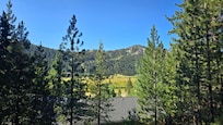 View from the deck off the dining area.