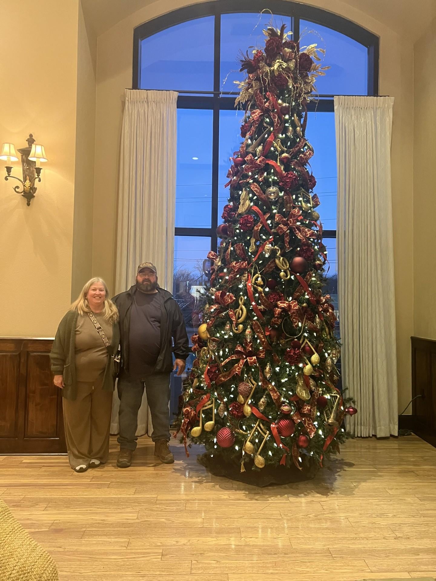 Lobby Christmas tree