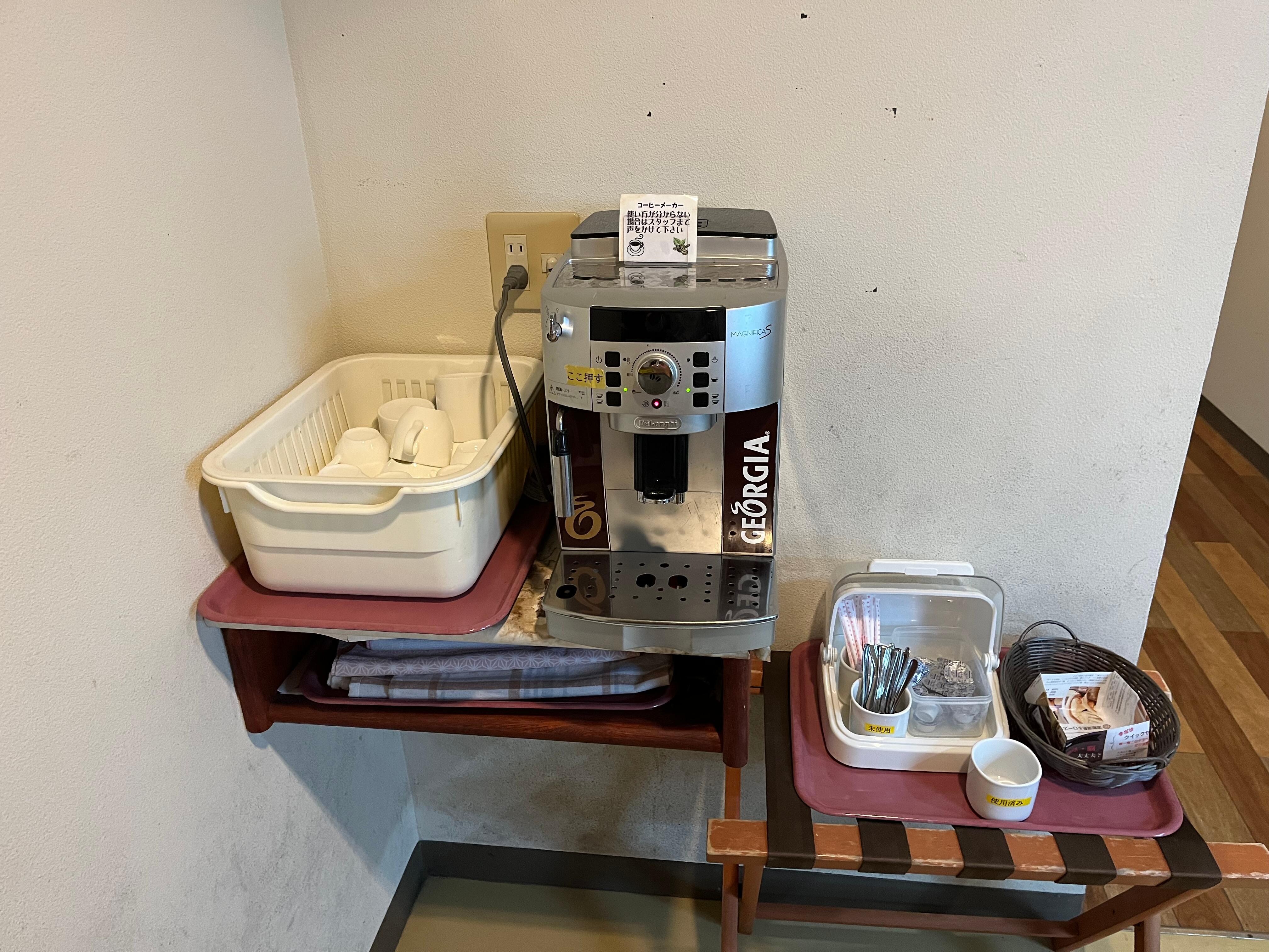 無料のコーヒー