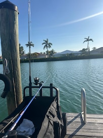 A view from the end of the pier.