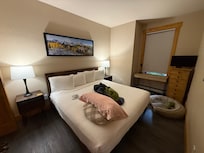 Note: the window faces the front but the only other unit accessed from this side of the building is 1 unit upstairs.