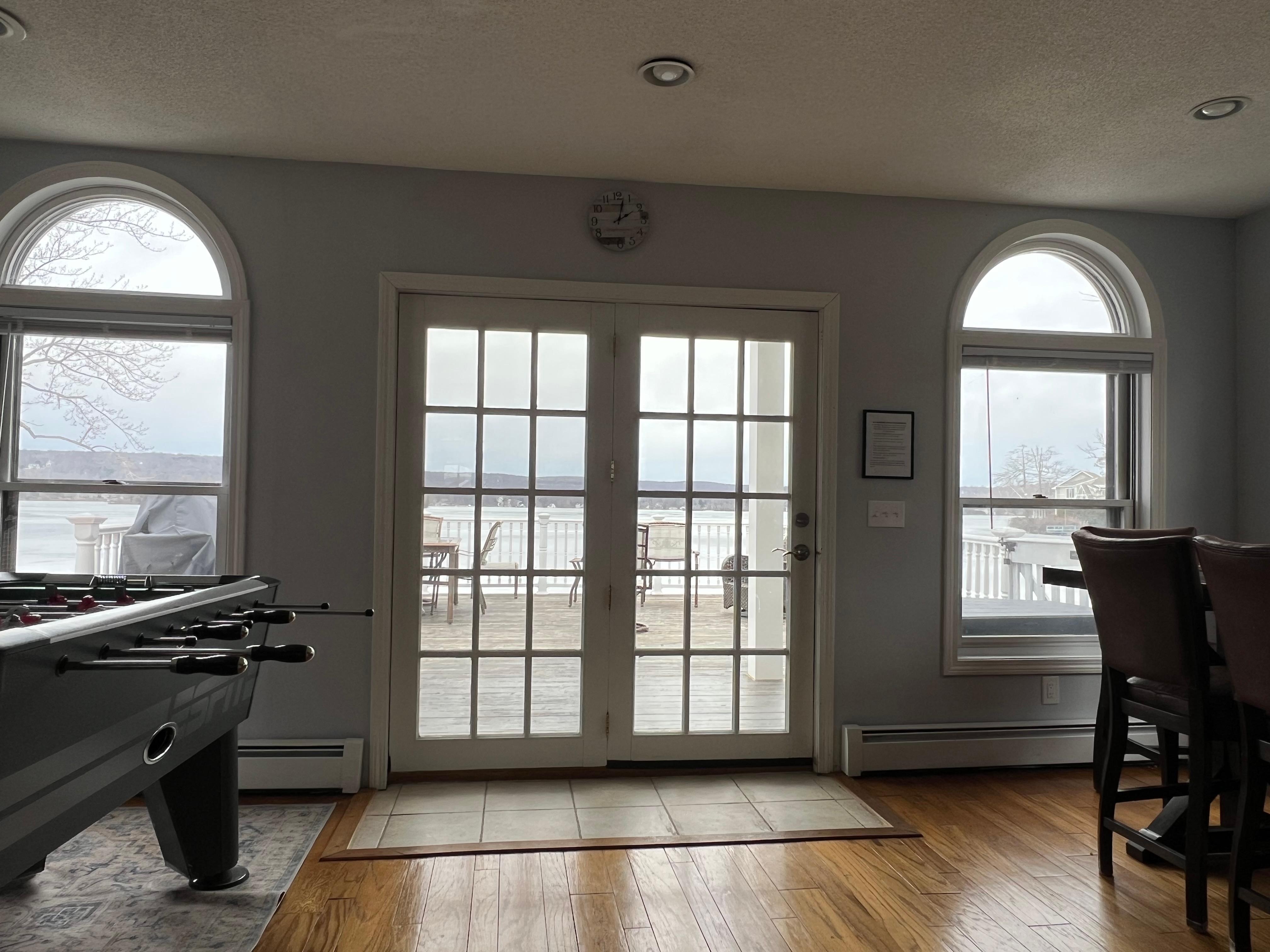 Even as winter turned to spring the views were excellent! 