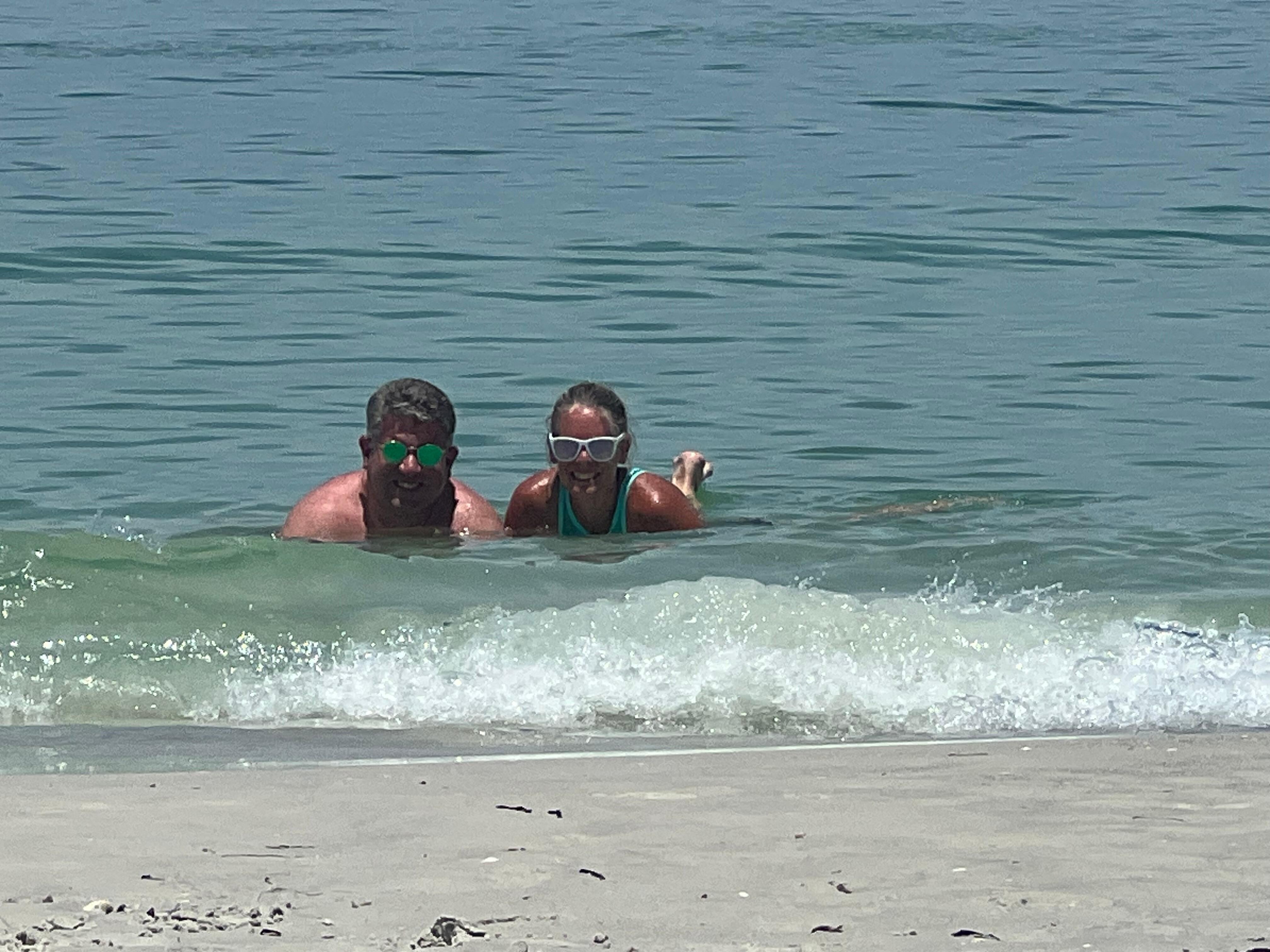 Beautiful beach weather