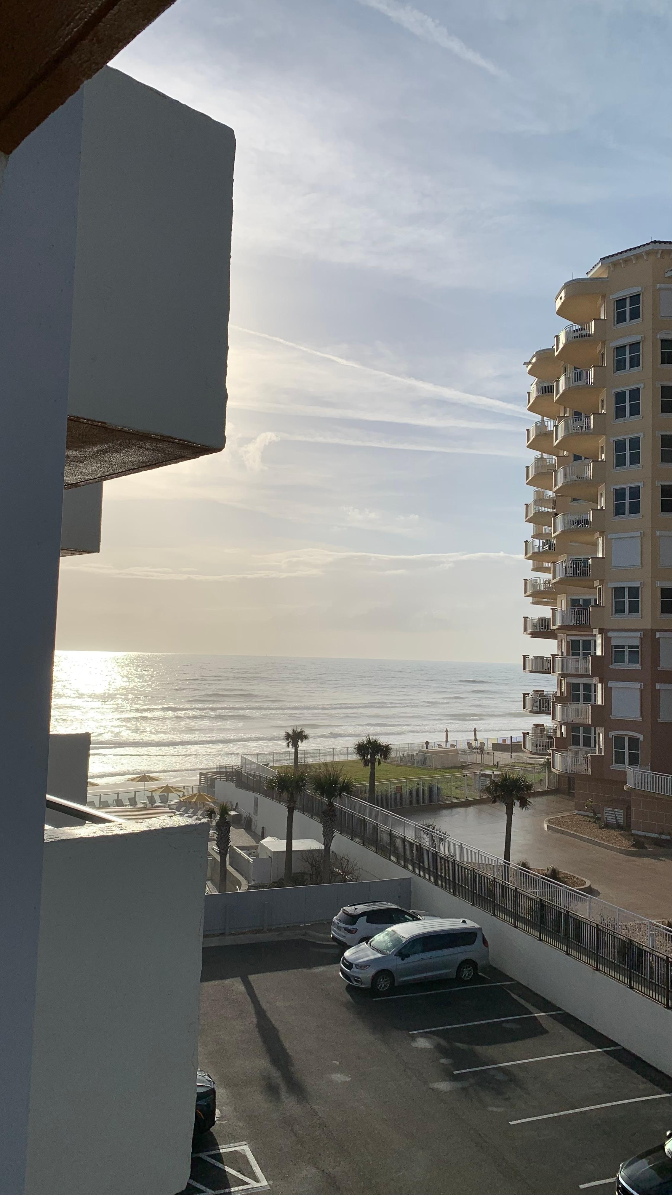 View from our room. Weather was perfect!