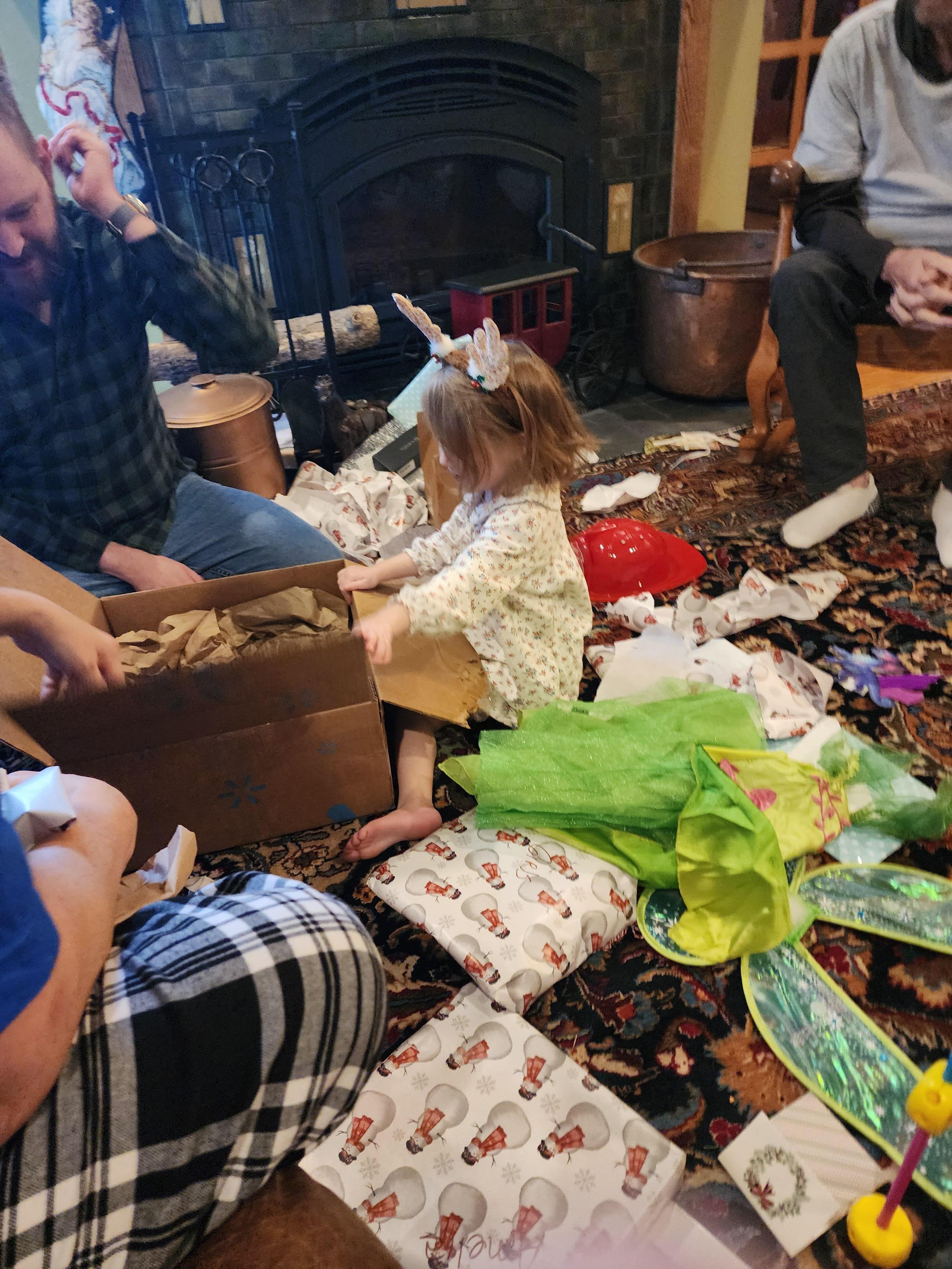 We have been here before to celebrate our Christmas.  The home is beautifully decorated to allow us to feel like our own homes' holidays. 