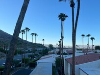 The view from our room. We loved being by the mountain.