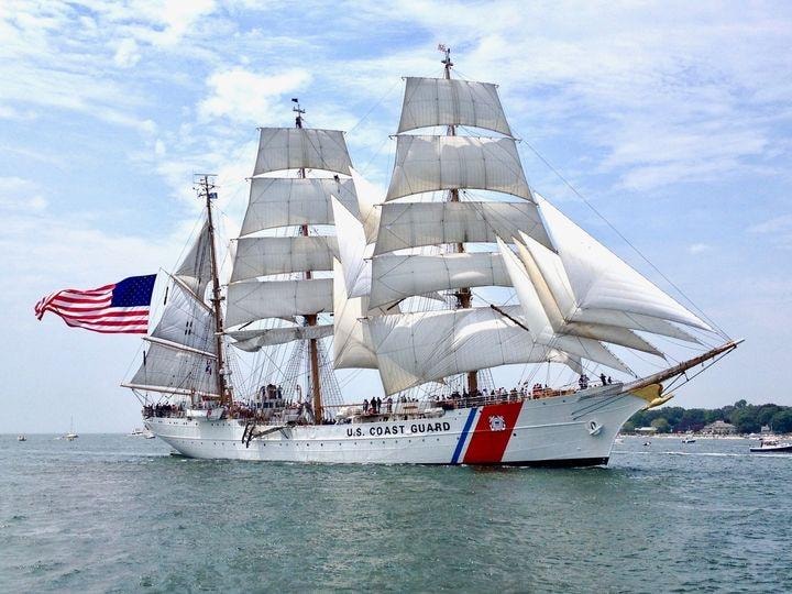 The “Eagle” {pride of the US Coast Guard Academy 