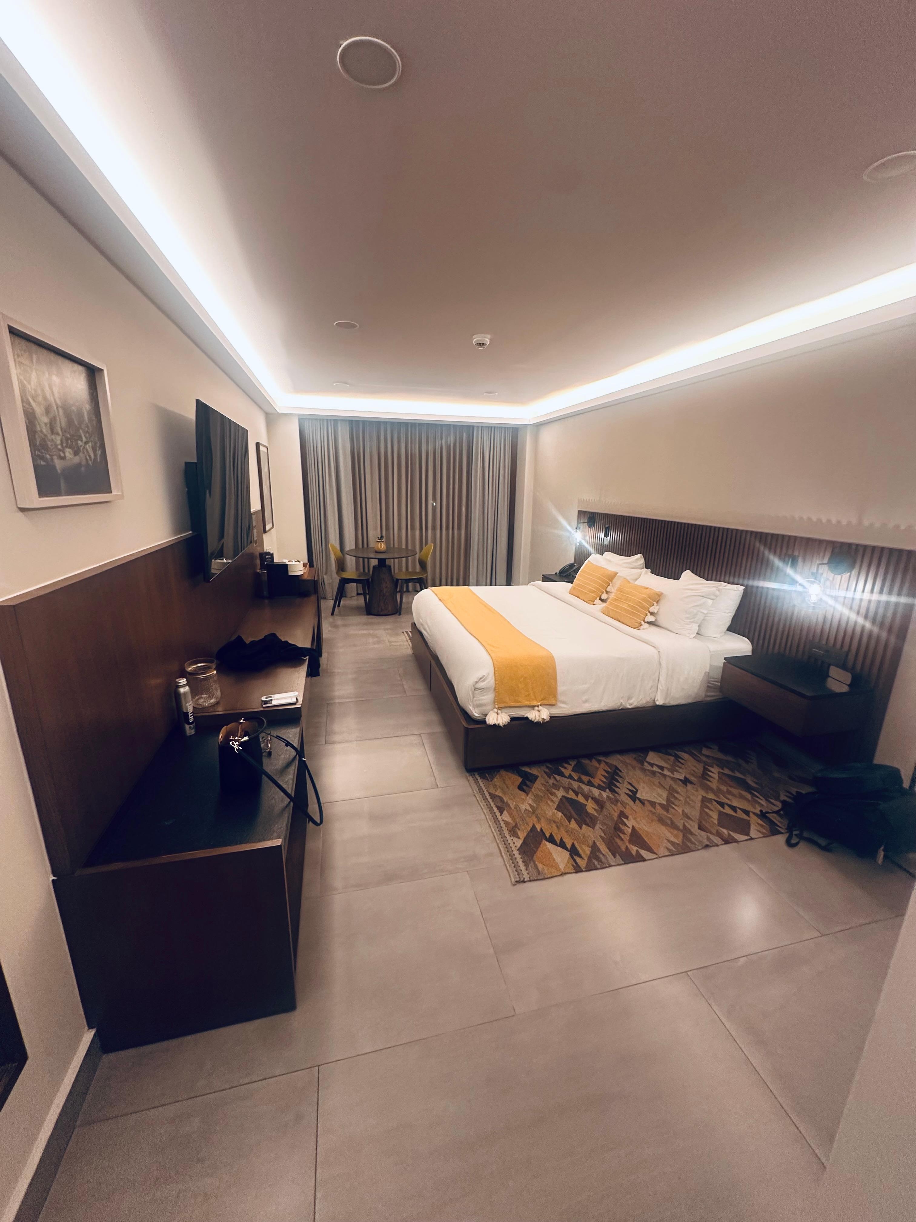 The rooms are super clean and designed very well. 