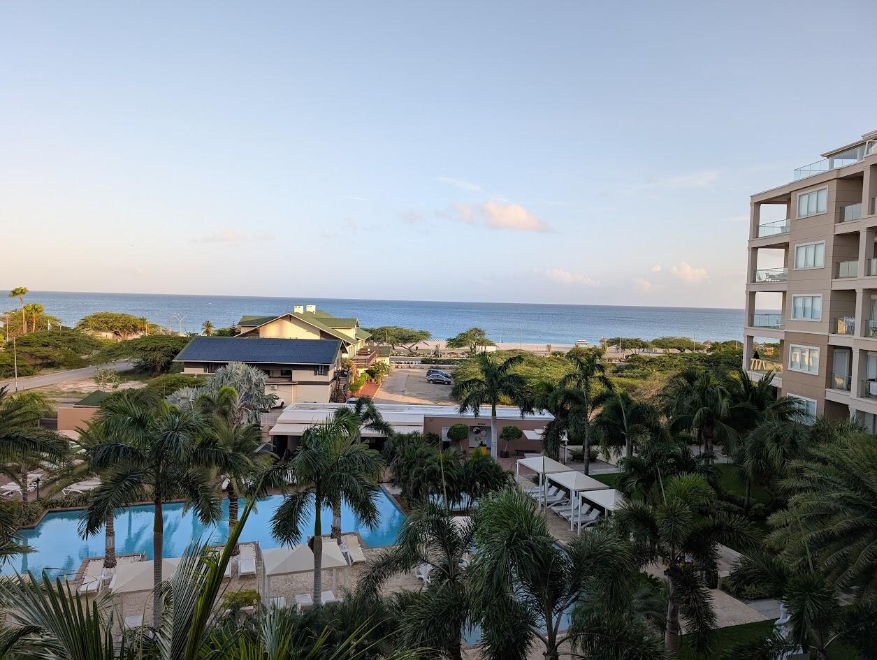 View from the fourth floor.