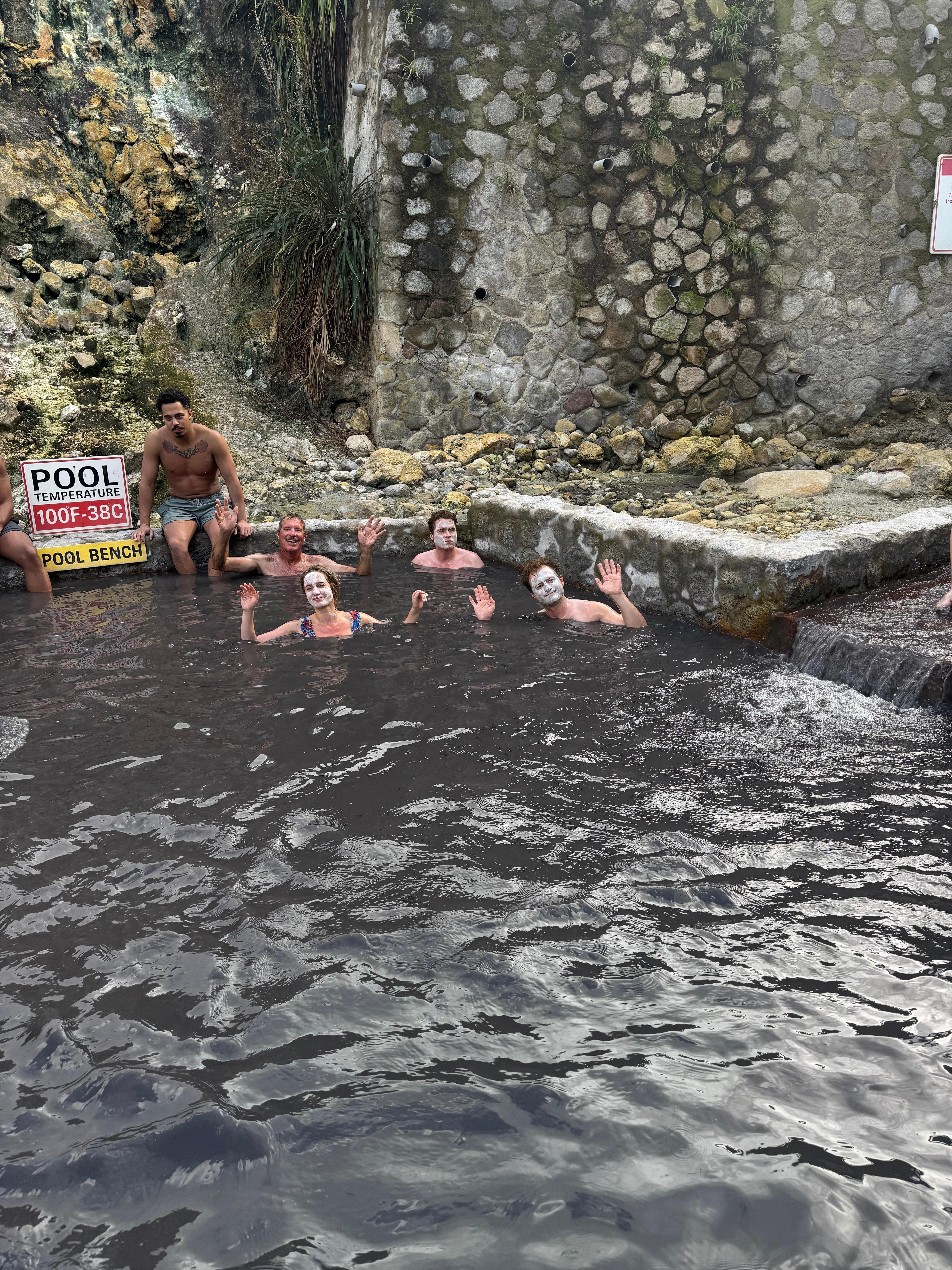 Gooing to the Pitons and the mud baths was great fun