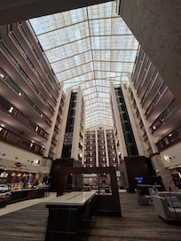This is the common area just past the front desk.