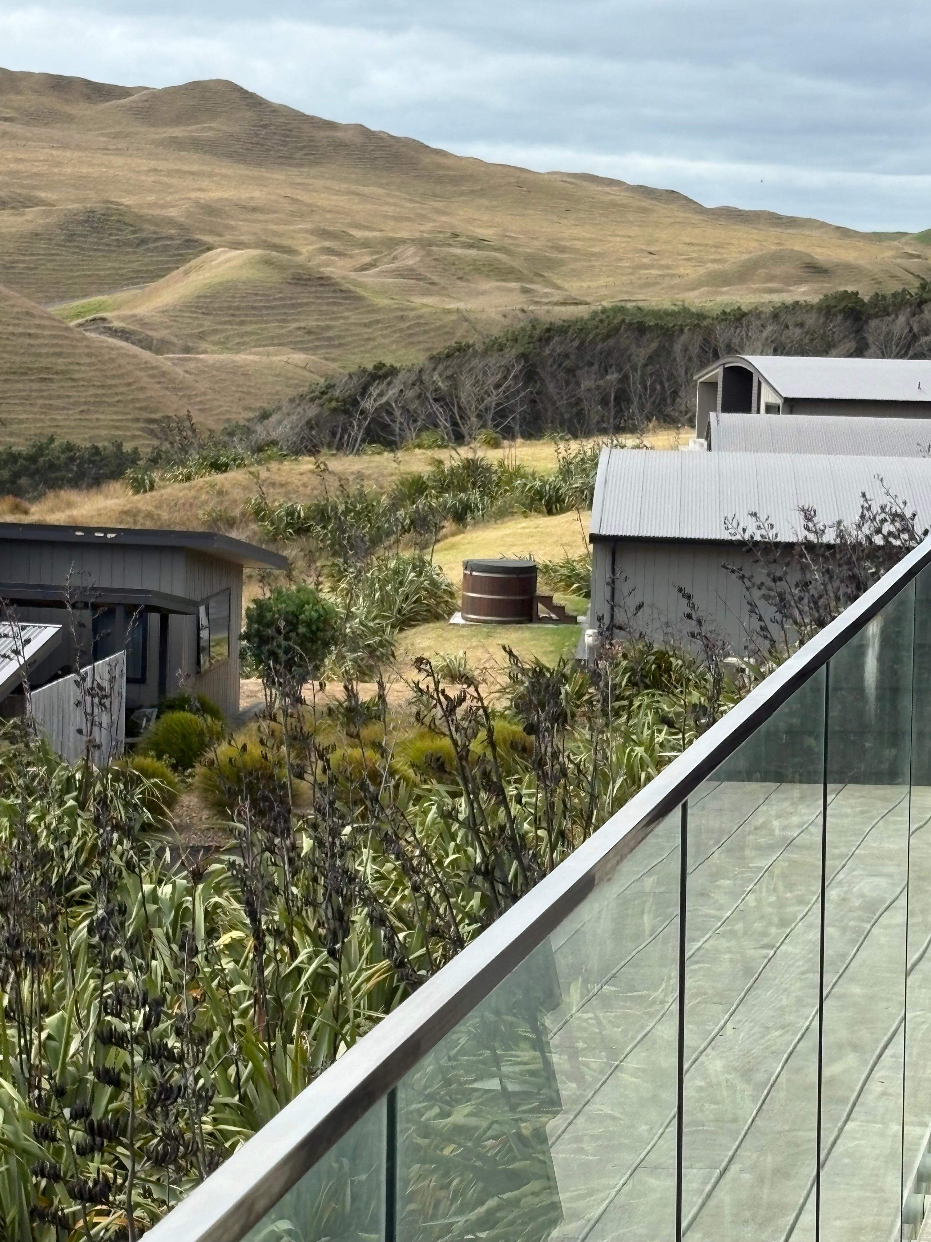 Some of the rooms have the hot tub option - probably totally worth it! 