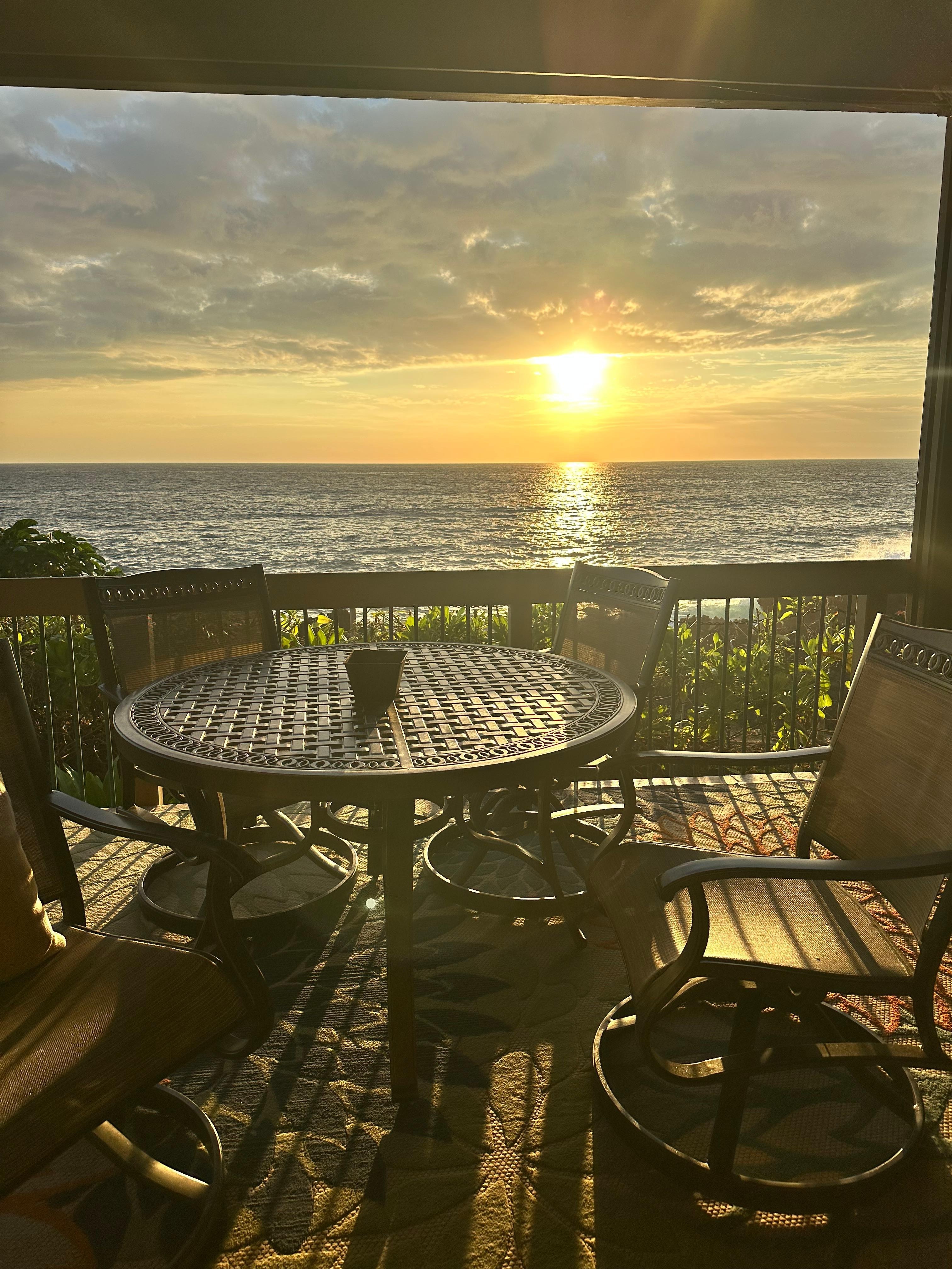 Can’t beat this view. 