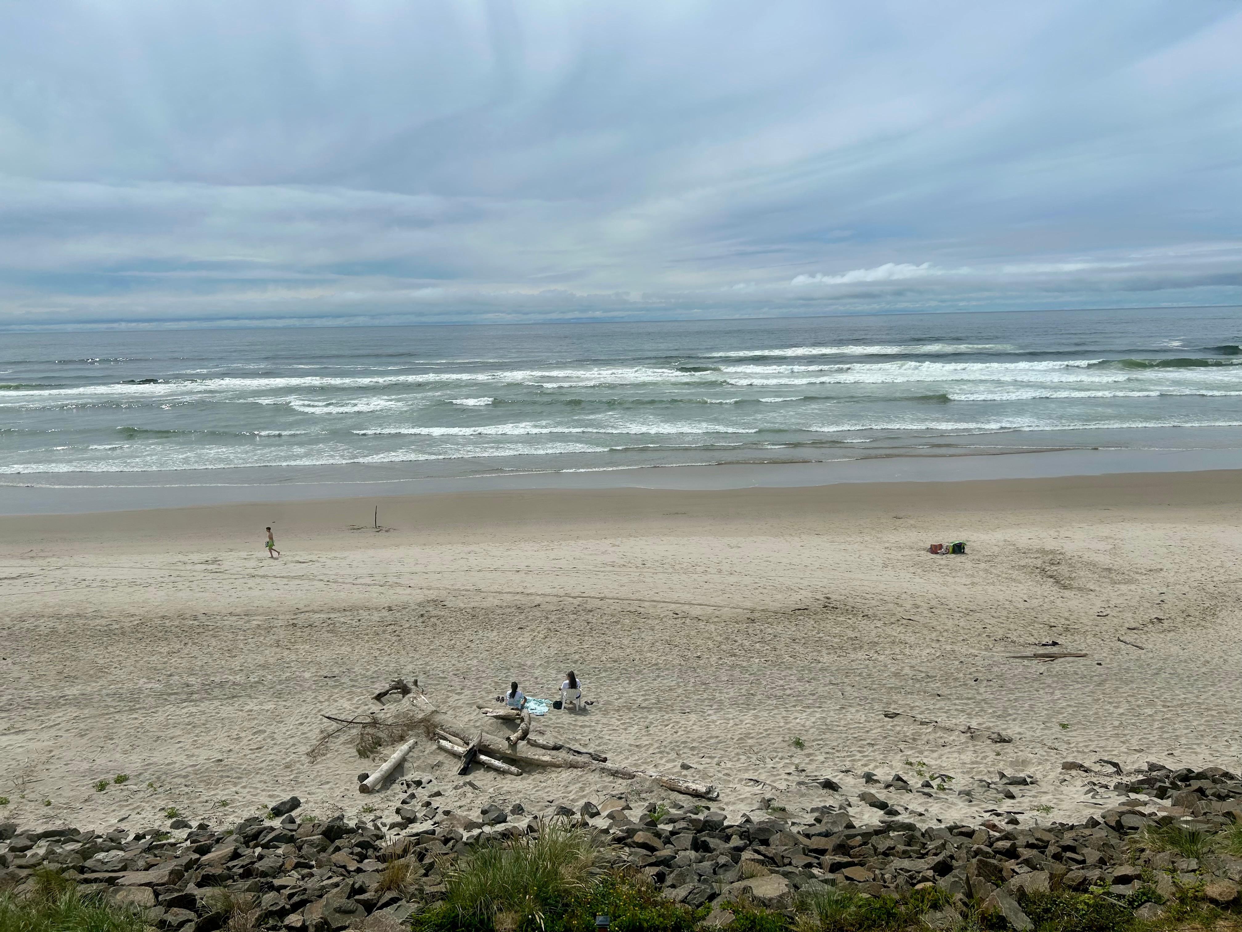 View outside our room