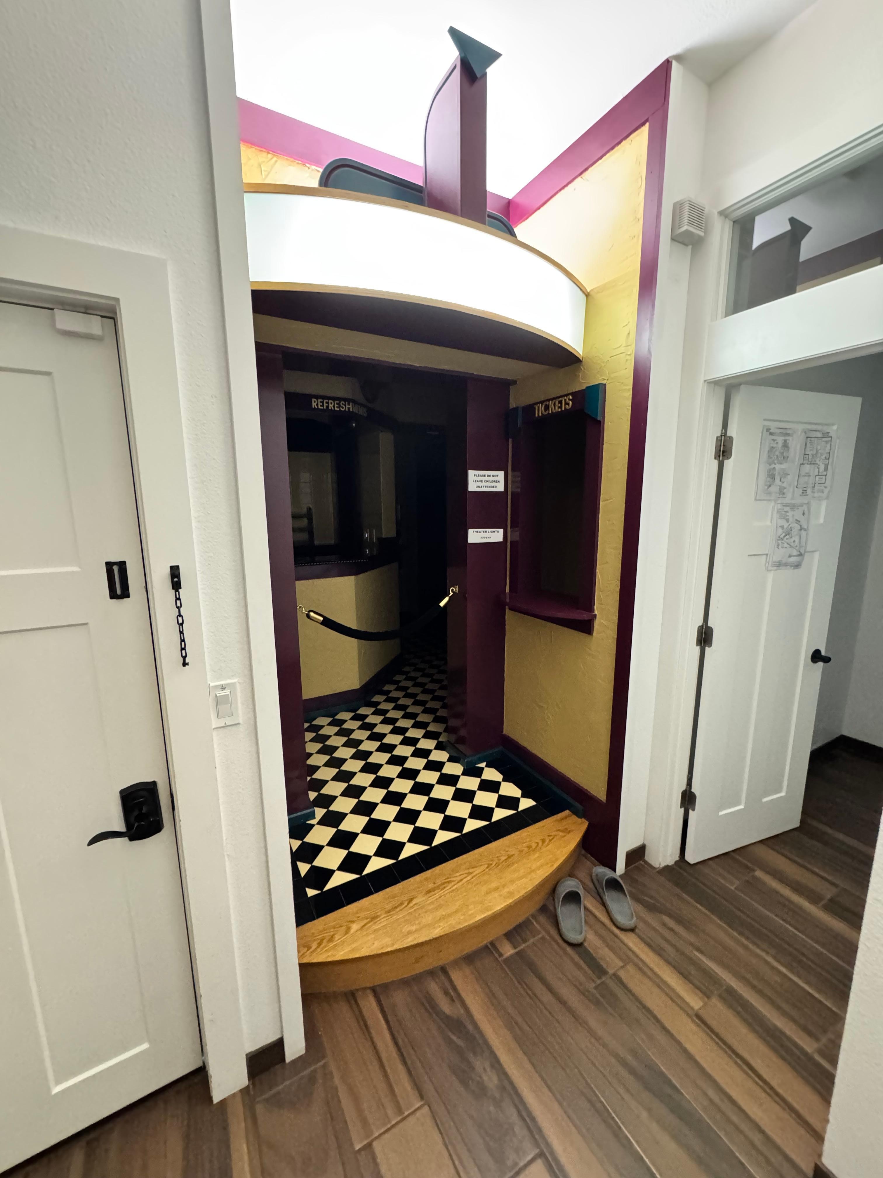 Awesome movie theatre