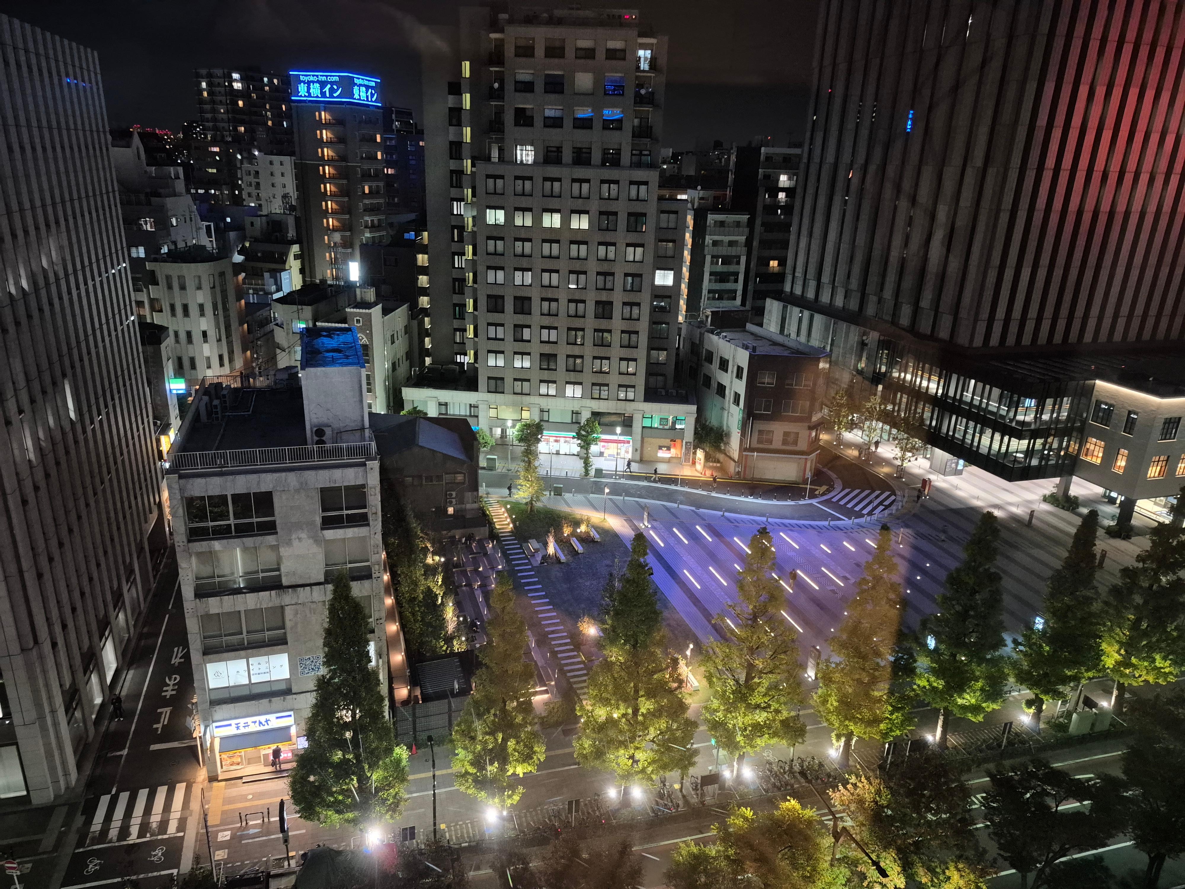 View from my hotel room. 