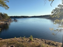 Beautiful view off the back porch.