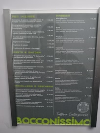 Part of Bocconissimo menu