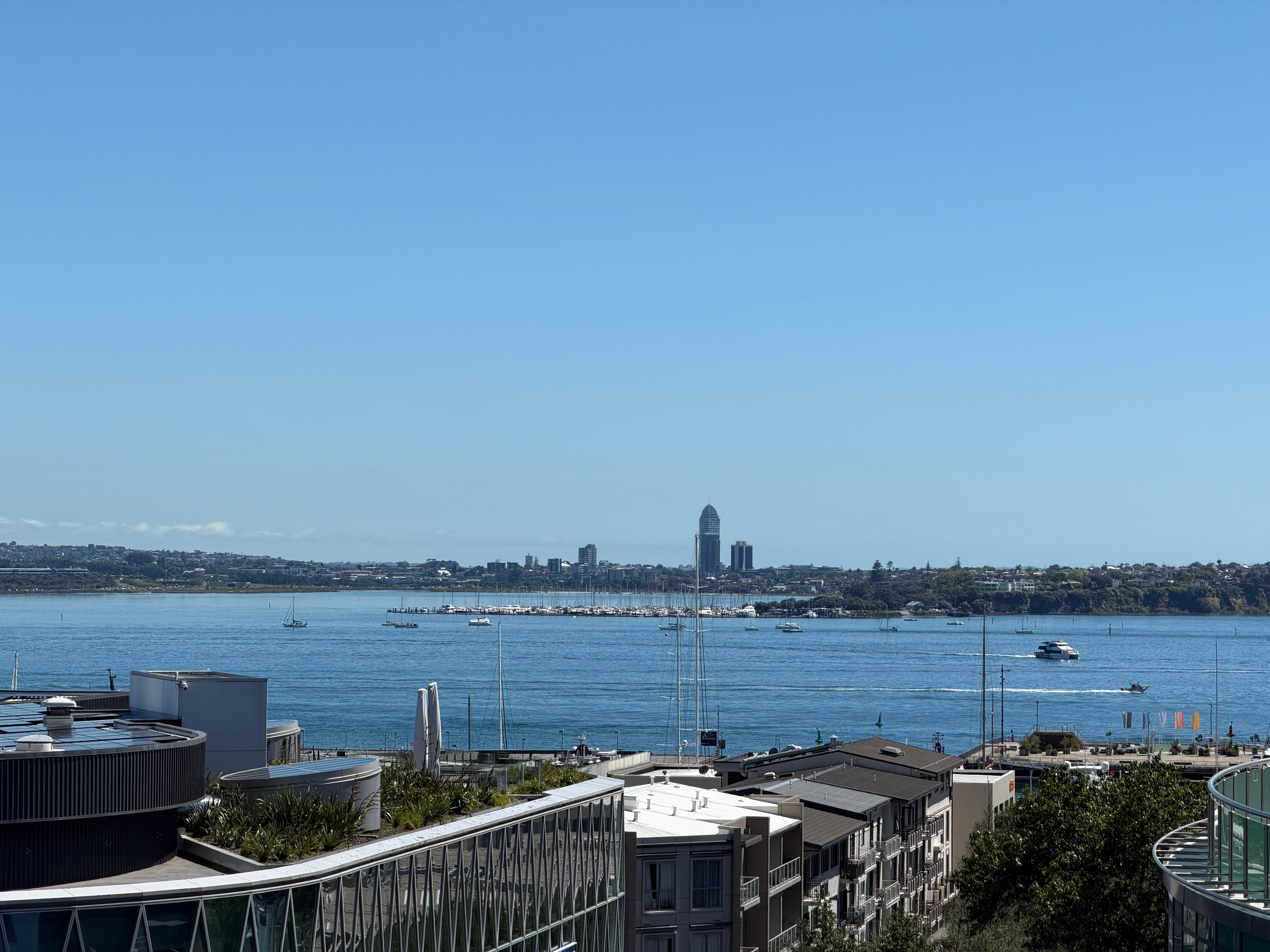Beautiful views from the pool. 