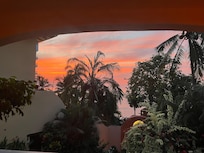 One of many beautiful sunsets