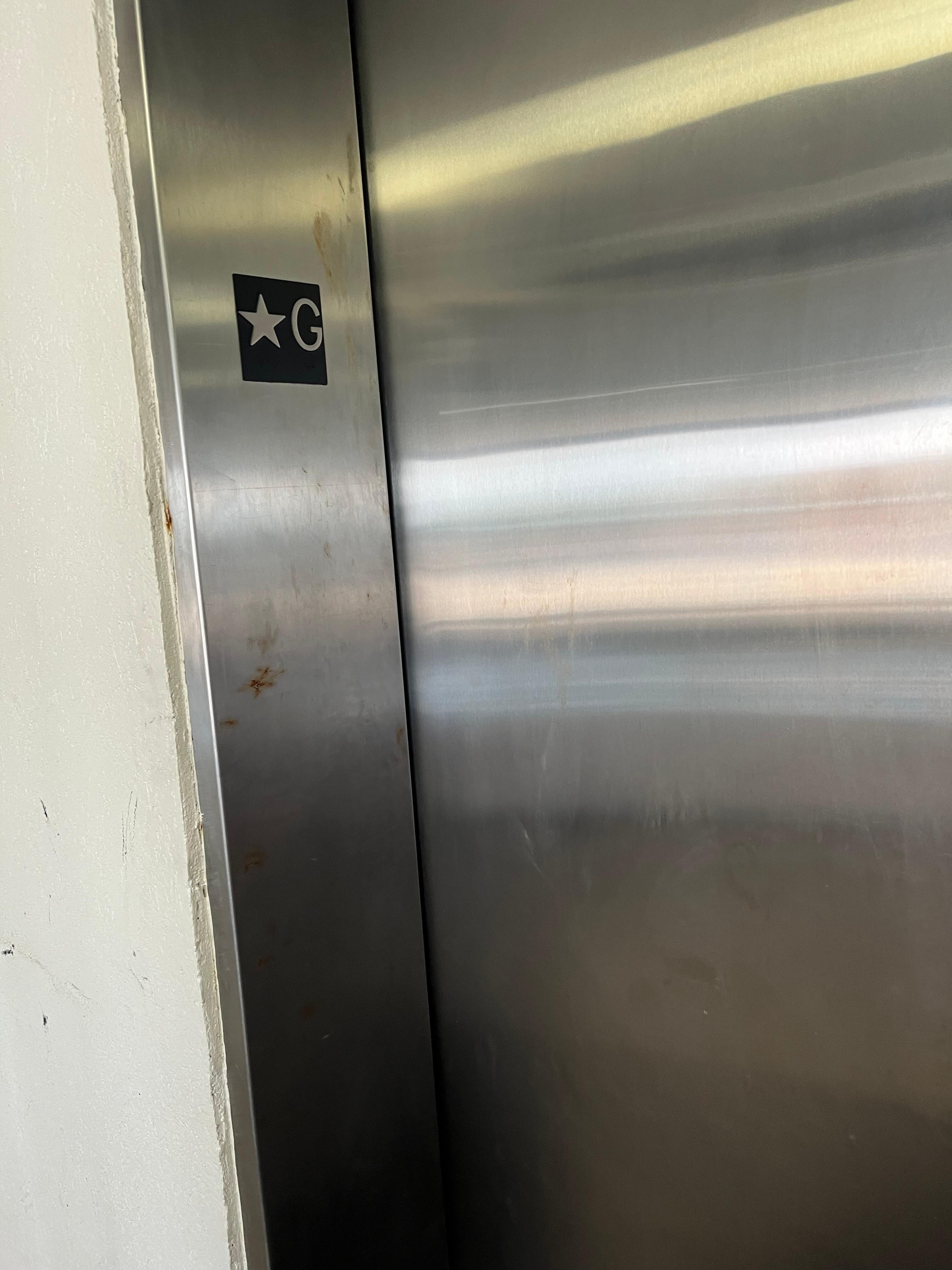 Filthy elevators 
