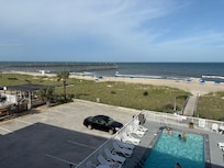 Third story balcony view