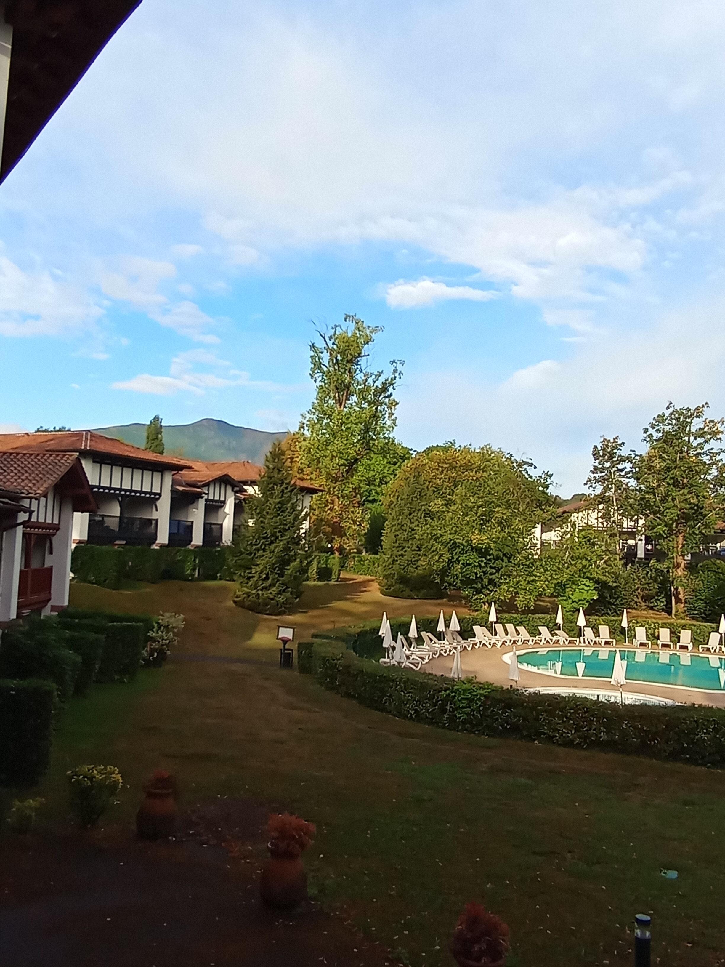 Piscine Vue du balcon 