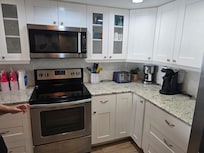 Kitchen had everything we needed.