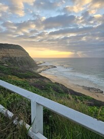 The view from the end of the street.