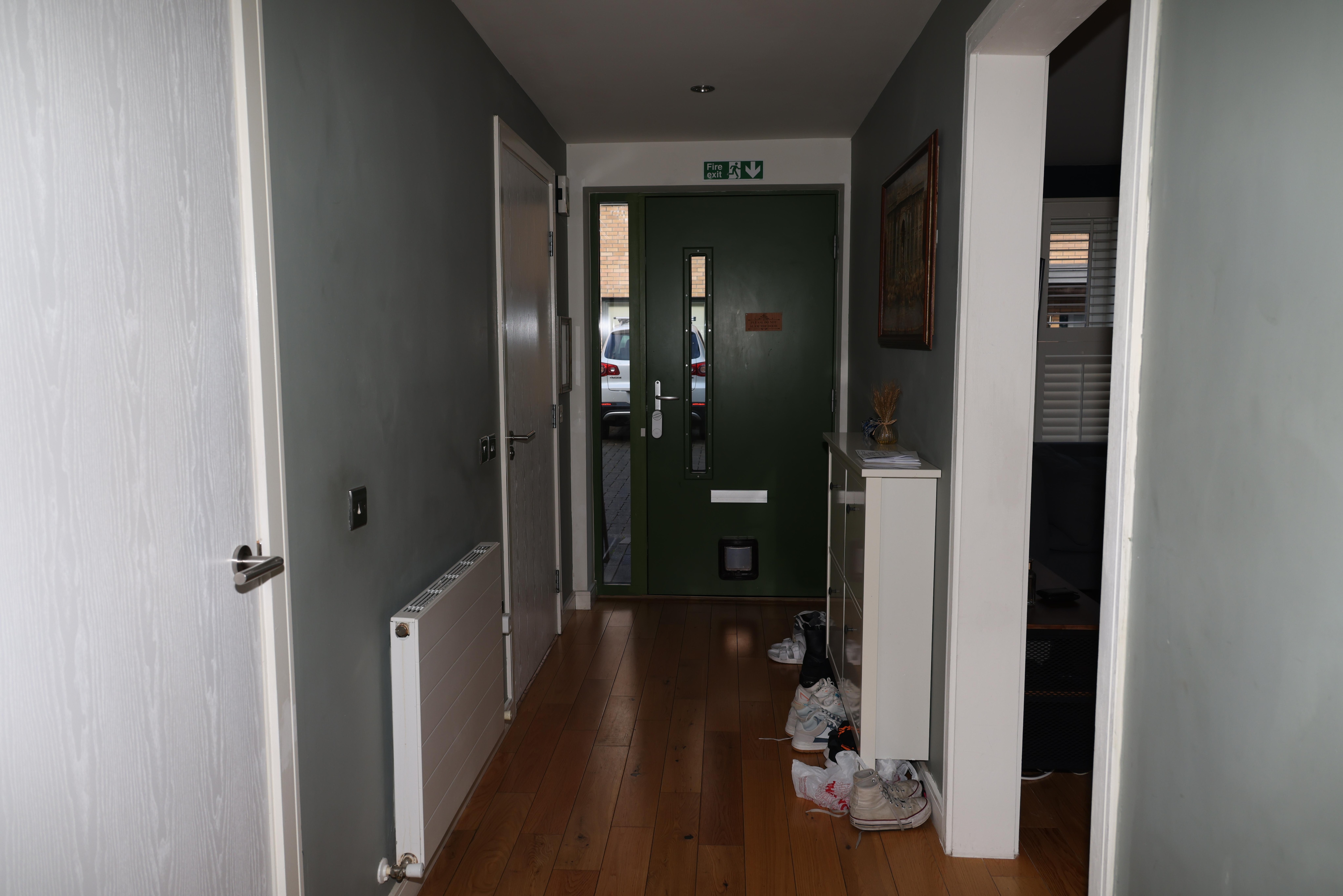 a view from to the front door from the Kitchen