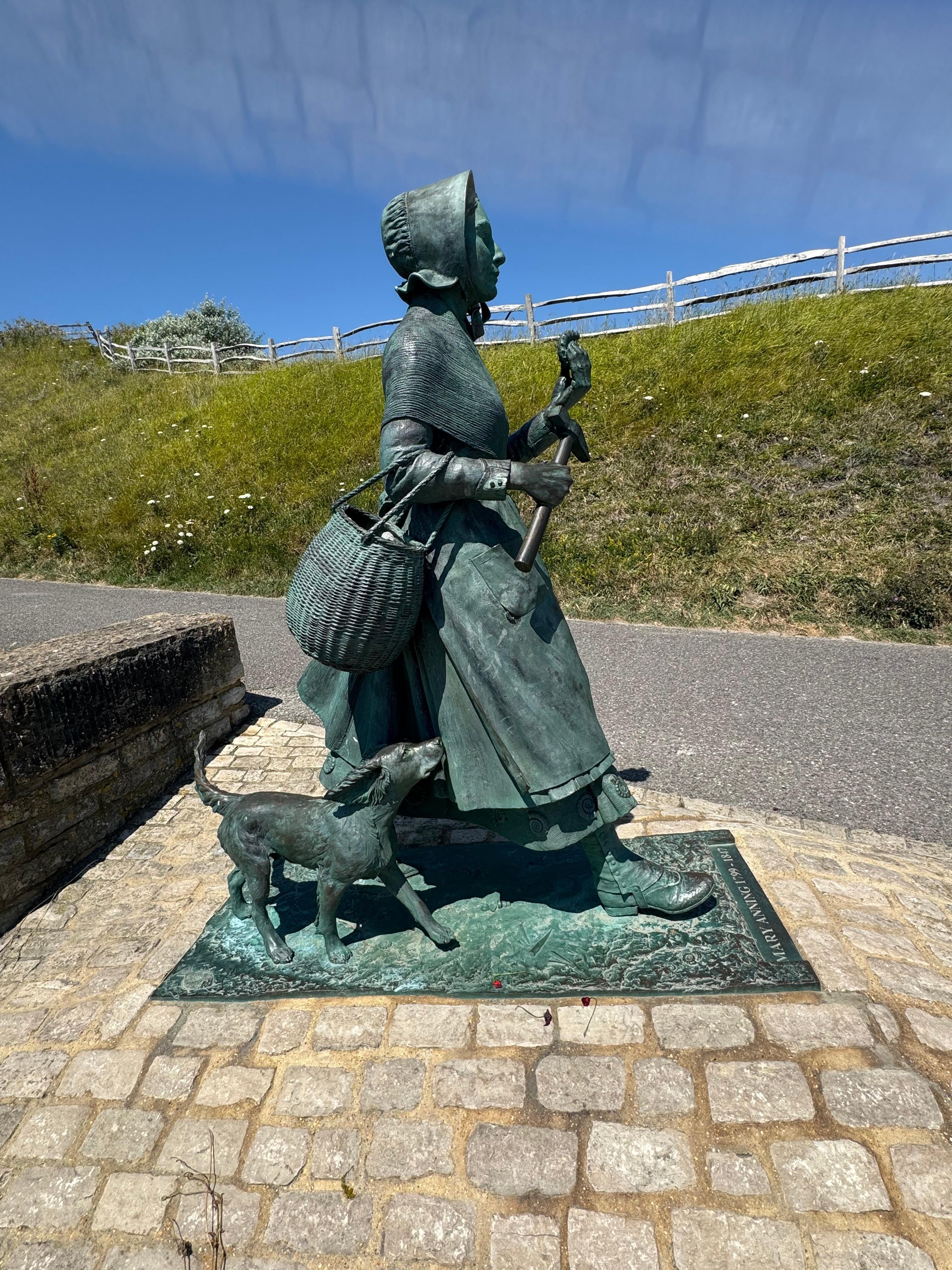 Our famous lady found on the promenade.