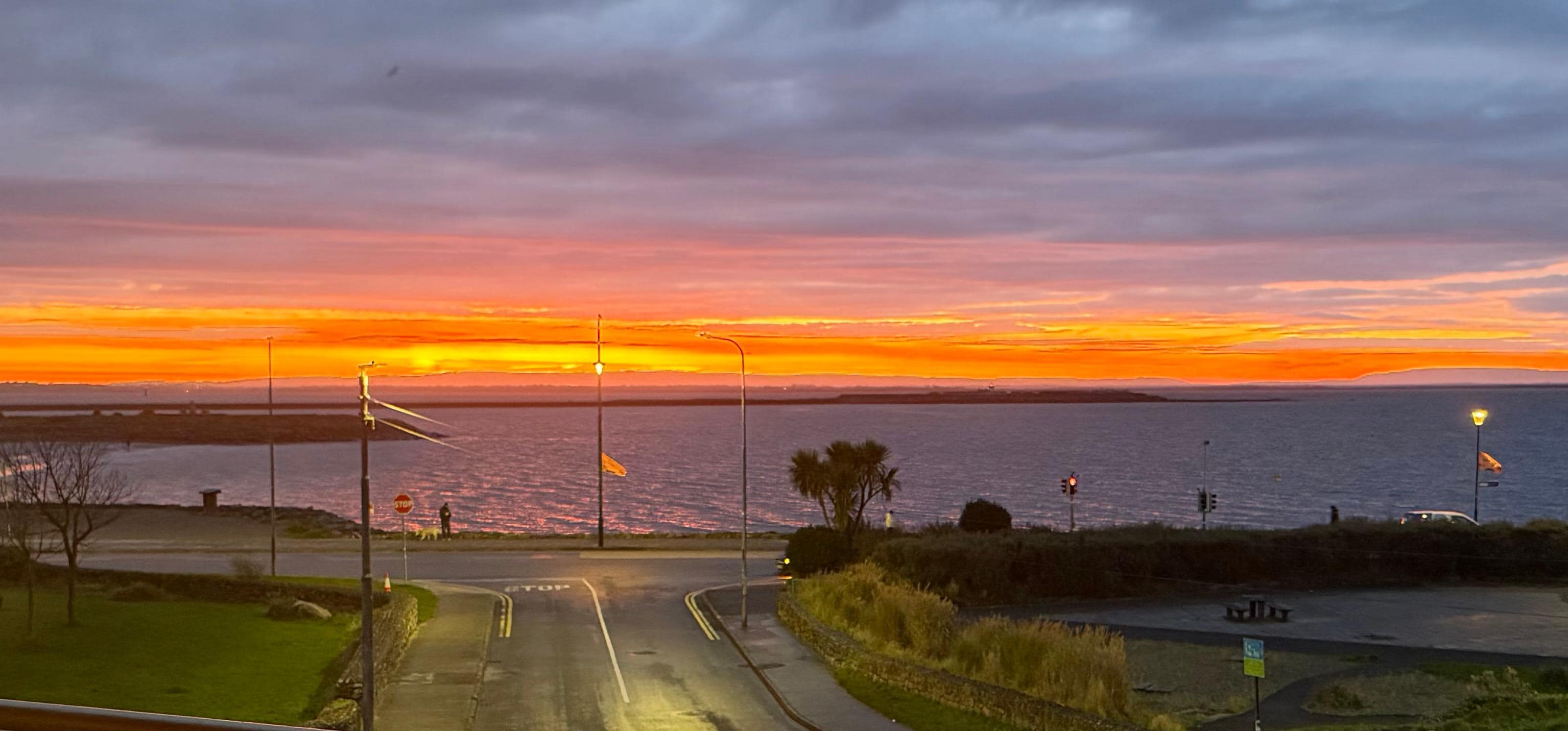 View from living room