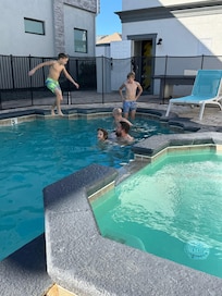 Pool and hot tub