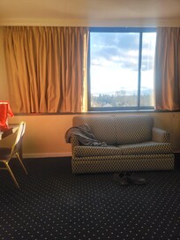 Couldn't sit on the sofa