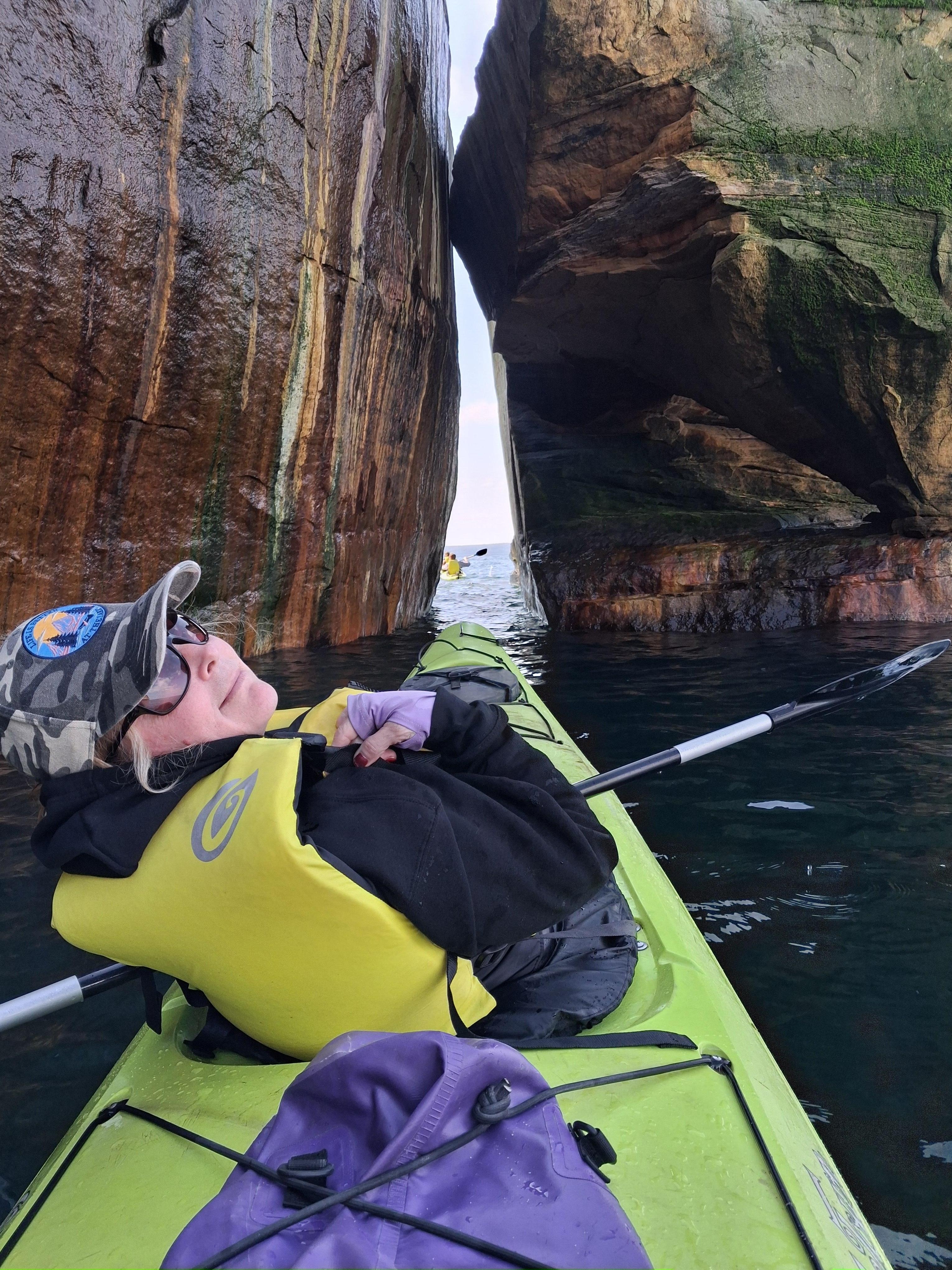 Loved the Picture Rock Kayak tour on Lake Superior.