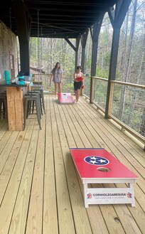 Corn hole game