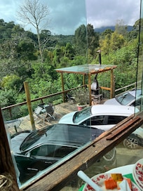 Vista da área do café da manhã