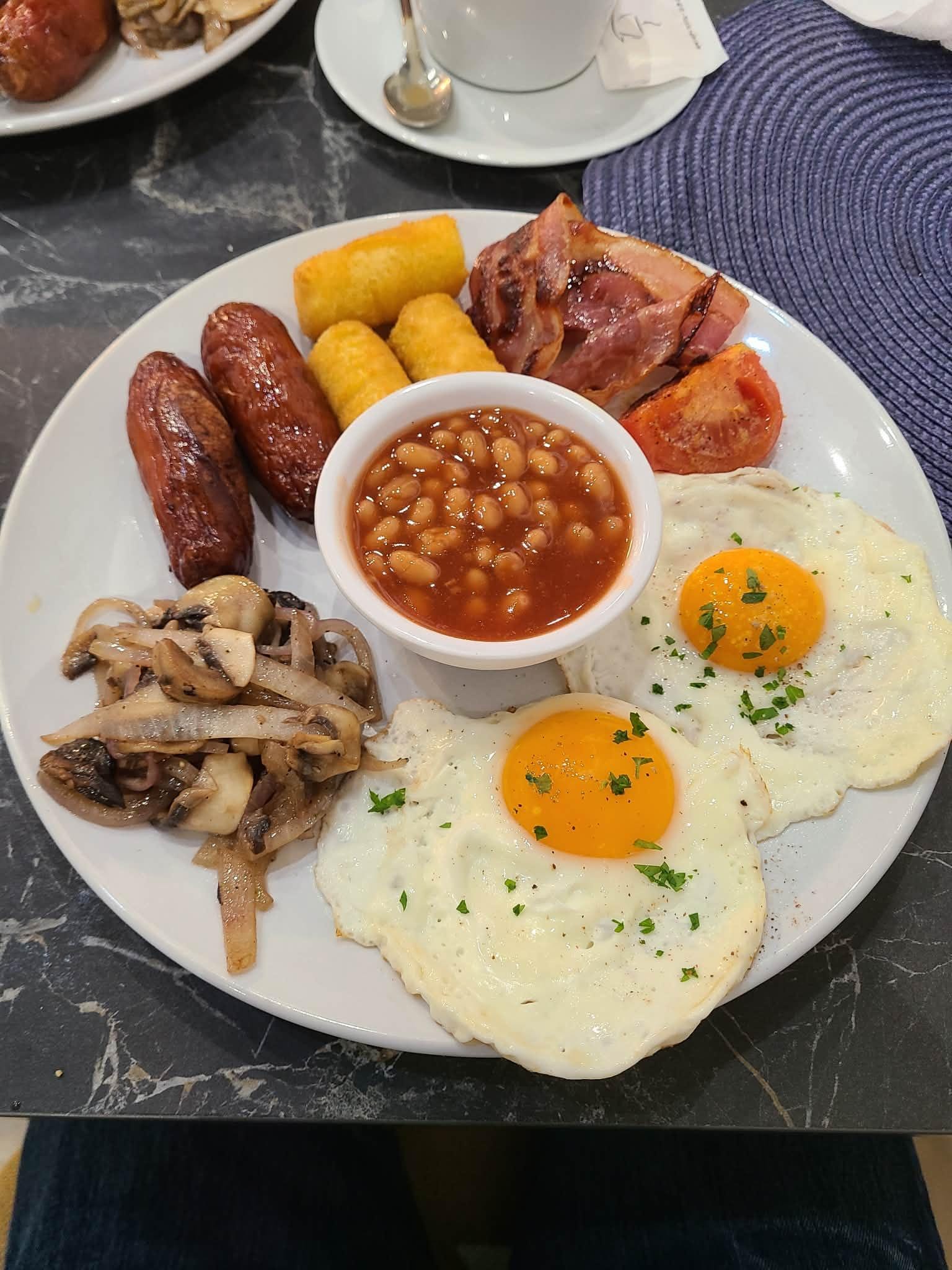 The breakfast was excellent. 