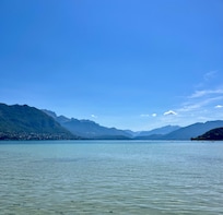 Only a short walk to lake Annecy.
