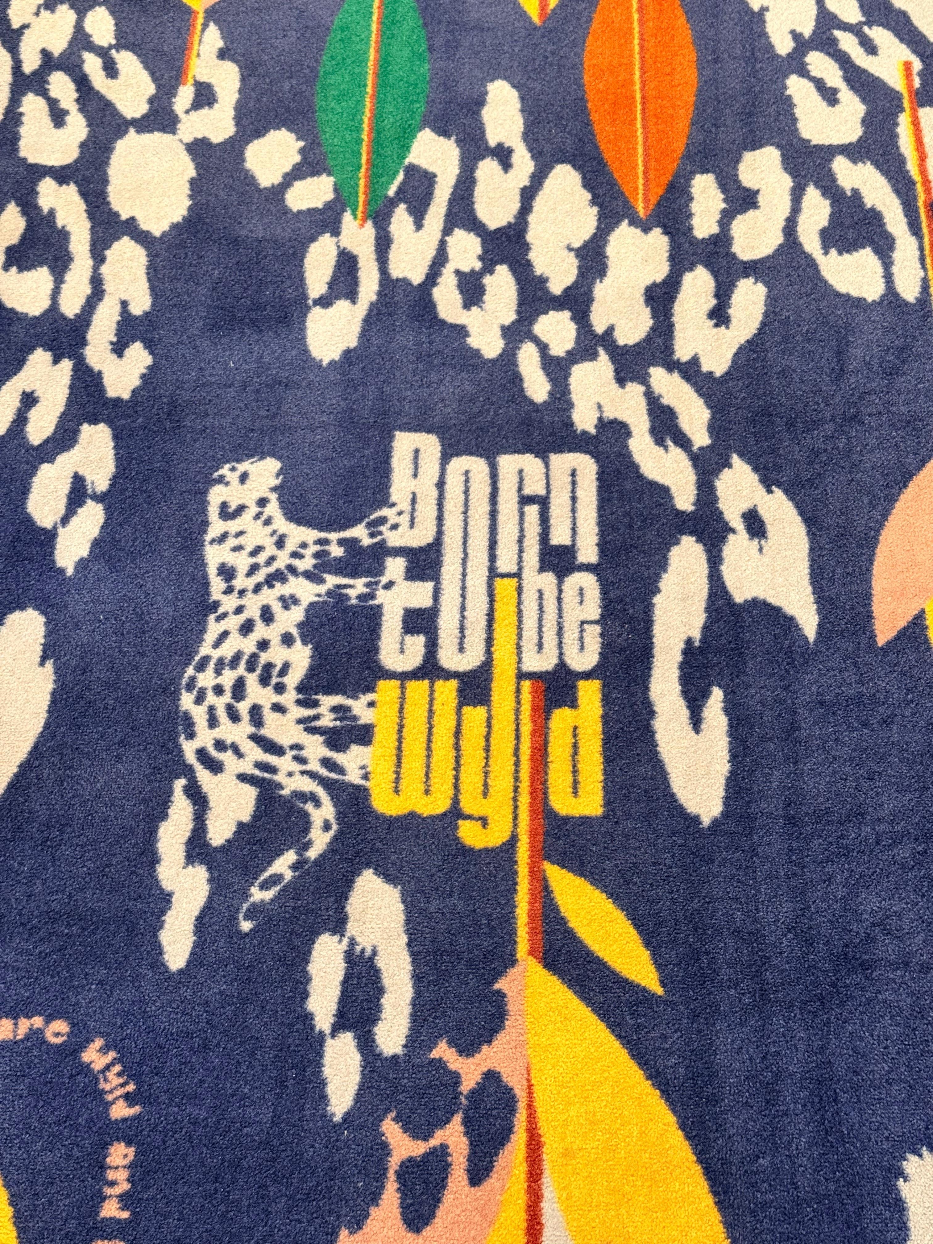 This is the fun carpet throughout the property. 