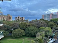 Partial ocean view from the other side of our balcony.